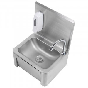 Stainless Steel Hands-Free Washbasin - Dynasteel