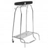 Stainless Steel Trash Bag Holder - 110L Dynasteel: professional hygiene and practicality