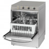 Lavadora de Copos Profissional com Dosador de Líquido de Enxágue e Detergente e Bomba de Drenagem - 35 x 35 cm