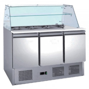 Saladette Refrigerada 3 Portas - 368 L - Dynasteel