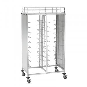 Stainless Steel Platform Trolley - 80kg - Bartscher