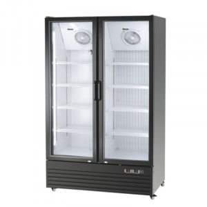 Armário Refrigerado Positivo e Negativo - 2 Portas de Vidro - 820 L - Bartscher