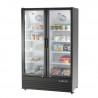 Positive and Negative Refrigerated Cabinet - 2 Glass Doors - 820 L - Bartscher