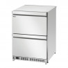 Mesa Refrigerada 2 Portas 2 Gavetas - L 600 x P 600 mm - Bartscher