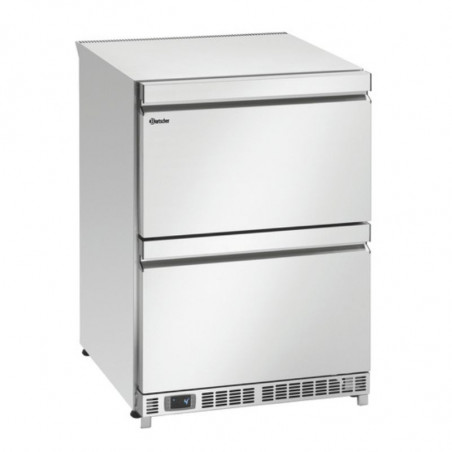 Mesa Refrigerada 2 Portas 2 Gavetas - L 600 x P 600 mm - Bartscher