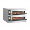 Pizza oven - 2 chambers - 400 V - Bartscher