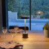 Touch Table Lamp Aluminum - Roby Rock - Lumisky