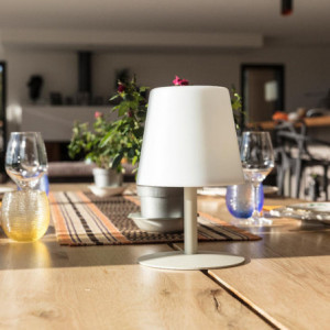 Lampe de Table LED - Mini Crème - Lumisky