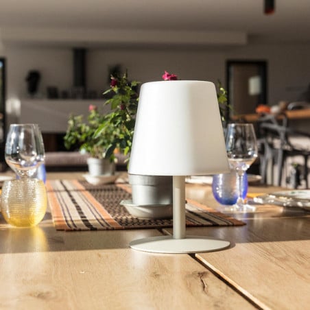 Lâmpada de Mesa LED - Mini Creme - Lumisky