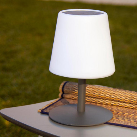 Lampe de Table Solaire et Rechargeable - Standy Tiny Solar - Lumisky