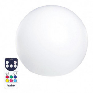 Bola luminosa flutuante sem fio - Bobby 30 cm - Lumisky