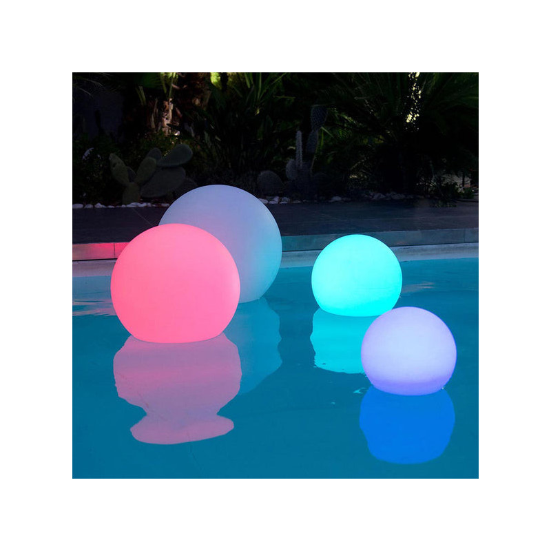 Bola luminosa flutuante sem fio - Bobby 30 cm - Lumisky