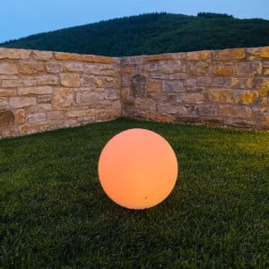 Boule Luminosa Flutuante sem Fio - Bobby 40 cm - Lumisky