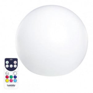 Bola luminosa flutuante sem fio - Bobby 60 cm - Lumisky