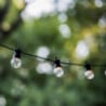 Guirlanda de Luz Guinguette Solar e Tomada LED - Party Clear Hybrid - Lumisky