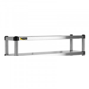 Shelf to be fixed for Stainless Steel Table - L 1800 mm - H 400 mm
