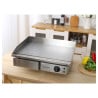 Professional Dynasteel Electric Plancha - Smooth 55 cm: Stainless steel plate, even and fast cooking