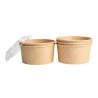Tigela de Salada Kraft 1000 ml Ø 150 mm - Lote de 300