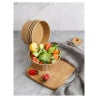 Tigela de Salada Kraft 500 ml Ø 150 mm — Lote de 300