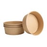Tigela de Salada Kraft 500 ml Ø 150 mm — Lote de 300