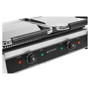 Grill Panini Double - Grooved Plates - Dynasteel