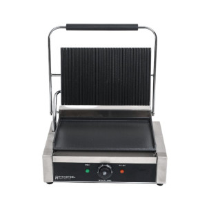 Grill Panini Pro 2200 W Estriado/Liso 340x220 mm Inox