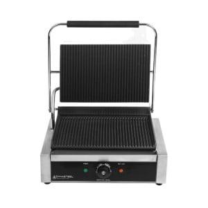 Grill Panini Pro 2200 W Estriado 340x220 mm Inox
