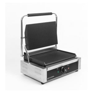 Grill Panini Pro 2200 W Estriado 340x220 mm Inox