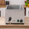 Bain-Marie Pro GN 1/1 20 L 1200 W Inox com Drenagem