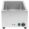 Bain-Marie Profissional GN 1/1 20 L 1200 W Inox