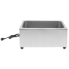 Bain-Marie Profissional GN 1/1 20 L 1200 W Inox