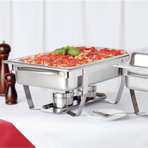 - Set of 4 Chafing Dishes Milan GN 1/1 - Olympia