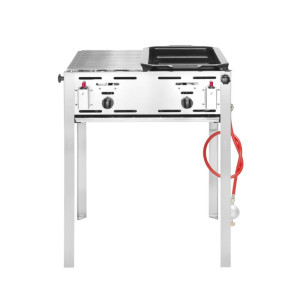 Professional Gas Barbecue Roast-Master Maxi - 11.6 kW - Hendi