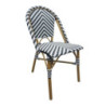 Parisian Style Black Rattan Chair - Set of 2 - Bolero