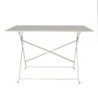 Folding Grey Terrace Table - 1100 x 700 mm - Bolero