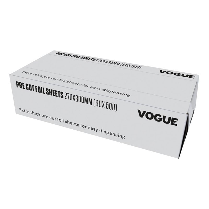 Folhas de Alumínio - 270 x 200 mm - Pacote com 500 - Vogue