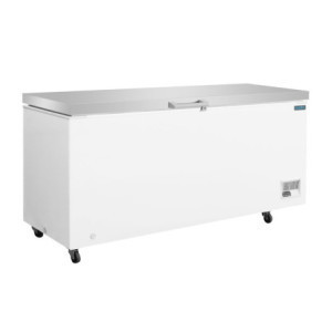 Chest Freezer with Stainless Steel Lid - 587 L - Polar