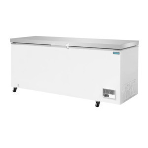 Chest Freezer with Stainless Steel Lid - 581 L - Polar