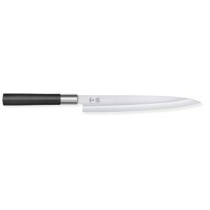 Couteau Yanagiba Wasabi Black 21 cm KAI - Découpe précise pour poissons, sushis et sashimis