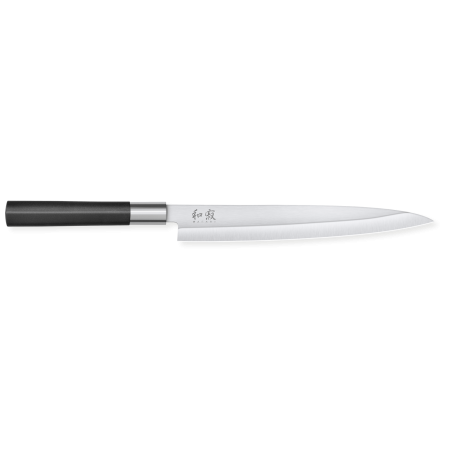 Yanagiba Wasabi Black 21 cm KAI Knife - Precise cutting for fish, sushi, and sashimi