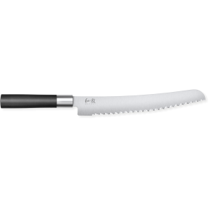 Wasabi Black 23 cm KAI Bread Knife: perfect cutting and optimal comfort