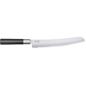 Wasabi Black Bread Knife 23 cm - KAI