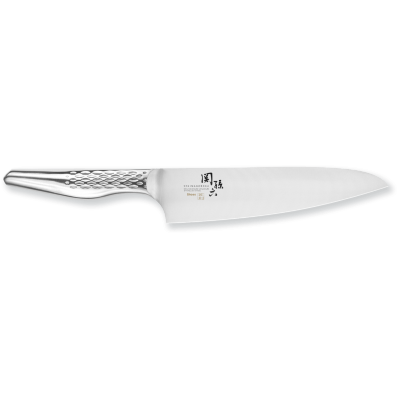 Faca de Chef Seki Magoroku Shoso 18 cm - Desempenho e precisão absoluta para profissionais de cozinha.