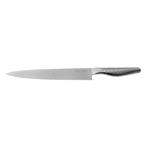 Japanese Yanagiba knife 24 cm from the KAI brand: exceptional cutting precision and ergonomic grip.