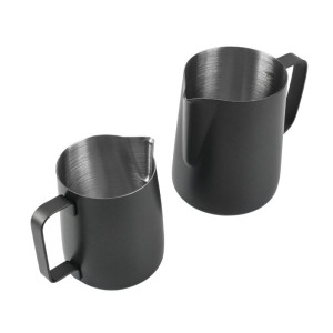 Black Stainless Steel Pitcher - 0.6 L - Dynasteel