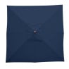 Navy Blue Square Parasol - L 2500mm - Bolero