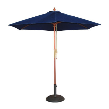 Parasol Rond Bleu Marine - H 3000mm- Bolero