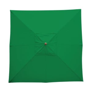 Square Green Parasol - L 2500mm - Bolero