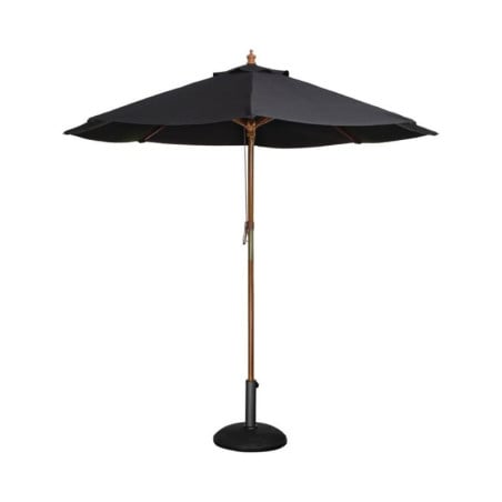 Parasol Noir Rond Ø 2,5 M - Bolero - Fourniresto