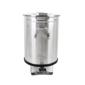 Lixeira Inox com Pedal - 50 L - Dynasteel